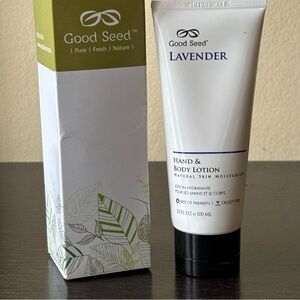Good Seed NWT 100ml lavender hand & body lotion natural moisturizer